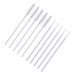 NOLITOY 30pcs Cotton Lash Brush Lash Tool False Lash Mascara Makeup Tools Brow Brush Lash Md Serum Mascara Brush Wand for Lashes Mascara Brush0 Eyelash Pp Auxiliary Tool White 10X1cm White