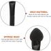 BELLIFFY 25 Pcs Dual Ended Makeup Brush Black Makeup Plastic Eyeshadow Sponge Brush - Buy Online on SooperMarket.com