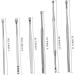 Stainless Steel Ear Cleaning Kit - 6 Sets Ear Pick Scoop Curette Set - Buy Online on SooperMarket.com