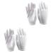 minkissy 36 Pairs Hand Care Gloves Spa Gloves for Dry Hands Hand Moisturizer Gloves Working Gloves Gloves Art Working Glove Moisturizing Gloves Beauty Gloves Protection White