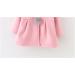 TMEOG Newborn Toddler Baby Girls Rabbit Ears Cloak Hooded Coat | 12-18 Months | Pink - Buy Online on SooperMarket.com