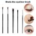 Precision Eye Makeup Brushes Set - Angled Eyebrow, Eyeliner, Slanted Brushes - 5PCS Kit - Buy Online on SooperMarket.com