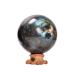 Natural Crystal Rough Natural Sphere Natural Flashy Labradorite Ball Sphere 1pc for for Decoration Gift Decoration feng Shui. (Color : 55-65mm)