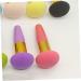 PLAFOPE Beauty Egg Brush Pen Makeup Powder Puff Makeup Sponges for Blending Make up Sponges for Face Cosmetic Sponge Foundation Sponge Brush Makeup Sponge with Handle Blending Sponges - Buy Online on SooperMarket.com