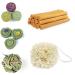 Camiter 15Pcs Rabbit Toys - Natural Timothy Grass Chew Toys for Small Animals | Dental Care Wooden Chain | International Shipping Available - Buy Online on SooperMarket.com