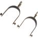Asixxsix Western Spurs - Rust-Proof Zinc Alloy Cowboy Spurs for Men and Women Riders | Exquisite Equestrian Gear Accessories - Buy Online on SooperMarket.com
