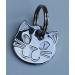 Paradise Pets Personalised Solid Chrome Durable Cat Head Pet ID Tag Disc WITH LONG LASTING DEEP HAND ENGRAVING - ENGRAVED FREE (SILVER) - Buy Online on SooperMarket.com
