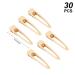 Gukasxi 30pcs Gold Alligator Hair Clips for DIY Crafts - Gold Water Drop Hair Pins for Silicone Mold Making and Resin Jewelry - Buy Online on SooperMarket.com