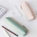 Doraking Pencil Bag Pen Case Cosmetic Makeup Bag Pen Pencil Stationery Pouch Bag Case/PU Leather Small Pencil Pouch Students Stationery Pouch Zipper Bag for Pens Pencils Markers (Apricot) - Buy Online on SooperMarket.com