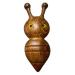 Beavorty Thin Face Massager Massage Comb Bee Shaped Facial Massager Face Massager Facial Relaxing Massager Shaping Wrinkle Scraper Creative Facial Massager Scraper Wooden Sandalwood Tool