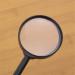 75mm Black Portable Magnifying Glass Magnifier for Reading Practical - Buy Online on SooperMarket.com