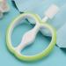 Baby Toothbrush Silicone Oral Care Fruit Shape Teeth Cleaner Toothbrush Children Kid for Baby Infants(green) - Buy Online on SooperMarket.com