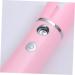 FOYTOKI 1pc Facial Spa Steamer Spray Cleaner Pore Cleaner Pink Handheld Spray 14.10X4.00X4.00CM - Buy Online on SooperMarket.com