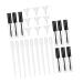 WOONEKY 9 Set Empty Mascara Bottle Eyelash Cream Tube Eyelash Growth Oil Bottle Tube Bottle Abs Transparent