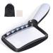 LED Lighted Magnifying Glass - 5 LED Handheld Foldable Reading Magnifier for Books Newspapers Maps Coins Jewellery Hobbies and Crafts
