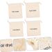 FOYTOKI 4pcs Hair Dryer Storage Bag Canvas Cosmetic Bag Hair Bag Hair Dryer Holders Hairdryer Fabric Beige 33x30cm Beige - Buy Online on SooperMarket.com