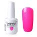 Vishine Soak-off Gel Polish Lacquer Nail Art UV LED Manicure Varnish 15ml Pearl Deep Pink(252) #252