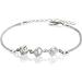 Oralgos Zircon-Cube Bracelet - Elegant Adjustable Crystal Chain Jewelry for Couples & Anniversaries - Buy Online on SooperMarket.com