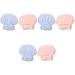 MAGICLULU 6 Pcs Coral Fleece Dry Hair Hat Hats for Women Scrunchies for Girls Quick Dry Hair Pumpkin Accessories Washing Caps Coral Fleece Hair Dry Hat Miss Elasticity Hair Ring