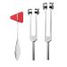 SONSAN 128Hz 256Hz Tuning Fork Percussion Hammer Set Medical Surgical Physical Diagnostic Instrument Kit