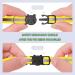 Hepplly 2-Pack Reflective Cat Collars with Bell - Quick Release Kitten Collar (Yellow) | International Shipping Available - Buy Online on SooperMarket.com