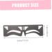 Beavorty 6 Pcs Eyebrow Ruler and Stencil Set - Brow Shaping Template, Eyebrow Stamp, Mapping String, and Makeup Supplies - Buy Online on SooperMarket.com