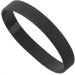 GIISH 2-Pack Black Silicone Rubber Elastic Bracelets - Fashionable & Durable Bangles for Men & Women - Buy Online on SooperMarket.com