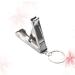 FOMIYES Stainless Steel Nail Clippers Stainless Steel Keychain Stainless Steel Bottle Opener Key Chain Fold - Buy Online on SooperMarket.com