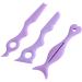Silicone Stencils Eye Makeup Tool for Beginners Eyebrow Shaping Stencils for Mascara Eyeshadow and Eyebrow - Buy Online on SooperMarket.com