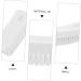 Mikinona Nail Brush Cleaning Scrubber Manicure Fingernail Scrubber Fingernail Clean Fingernail Scrubber Brush Nail Manicure Brush Foot Scrub Brush Handle White Small Brush Polyester - Buy Online on SooperMarket.com