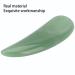Curved Mini Makeup Eye Cream Spatula Scoop Tool - Gua Sha Tool for Cosmetics (Green) | International Shipping Available - Buy Online on SooperMarket.com
