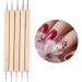 PiniceCore 5pcs 2 Way Wooden Dotting Pen Set - Marbleizing & Nail Art Tools Kit for Perfect Designs | International Shipping Available - Buy Online on SooperMarket.com