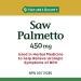 Nature's Bounty Saw Palmetto Pills and Herbal Health Supplement Helps Relieve Urologic Symptoms 450mg 100 Capsules Multi-colored - Buy Online on SooperMarket.com