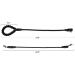 Techson 3 in 1 Dog Leashes with Padded Handle Durable Detachable Long Nylon Rope Lead for Double Triple Multiple Pet Puppy - Buy Online on SooperMarket.com