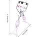 Teksome Small Eyelash Curler Small Fish Tail Shape Eye Curler with Comb Teeth Beautiful Ergonomic Portable Eyelash Tools Makeup Supplies for Girls Women Females Ladies A4 Chrome Plated With Pink Comb Pink Mermaid Hand - Buy Online on SooperMarket.com