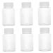 Baluue empty bottles 20 pieces GUangkou storage bottle Leafing container Seifen travel containers Transparent container container Travel-fluid soap container Transparent sample bottles