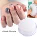 Dornail Clear Silicone French Nail Stamper Kit - Manicure Nail Art Tools - Buy Online on SooperMarket.com