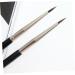 Mikinona Makeup Brush 2pcs Brush Eyeliner Liquid Cosmetic Horsehair Eyeshadow Eye Makeup Tools Liquid Eyeliner - Buy Online on SooperMarket.com