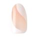 KISS imPRESS No Glue Mani Press On Nails - On My Mind White Almond Shape Medium Size Includes 30 Nails & Accessories - Shop Now Internationally - Buy Online on SooperMarket.com