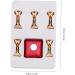 minkissy Nail Practice Nail Bracket Nail Tip Display Base Magnetic Nail Tip Stand Chessboard Finger Stand Fingernail Practice Stand Nail Art Display Stand Tool Stand Exercise Rack Manicure 1 - Buy Online on SooperMarket.com