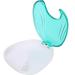 Retainer Case Portable Orthodon tic Press-to-Open Retainer Case Adult Waterproof Denture Box Storage Container for Denture Braces Mouth Guard (Blue) - Buy Online on SooperMarket.com