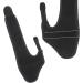 Healeved Bunion Toe Separators Kit - 2 Pairs | Pain Relief & Toe Alignment | Hammer Toe Corrector & Bunion Protector | Black Valgus Toe Sleeve Set - Buy Online on SooperMarket.com
