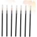Baluue 100pcs Eye Makeup Tools Eyebrow Liner Brush Eyeliner Lip Liner Marker Lip Makeup Brushes Orange - Buy Online on SooperMarket.com