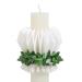 Bofunx drop catcher paper drip protection christening candles for candles with diameter of 3-6 cm paper paper Kerentropfutz for christening candles Communion candles Wedding candles