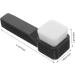 PLAFOPE Square Facial Cleansing Brush Facial Brush Silicone Face Scrubber Face Scrubber Men Facial Scrubber Face Cleansing Brush Scrubber Face Wash Brush Double Sided Face Brush - Buy Online on SooperMarket.com