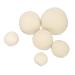 Wool Drying Balls 5Cm Wool Ball Felt Ball Ball Clothing Softener Dryer Static Remover 3Cm 4Cm for 6Pcs 3.5Cm Fabric Adhesives