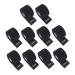KALLORY 10pcs Hairdressing Neck Paper Stretchy Paper Neck Band Stretchy Neck Bands Disposable Scarf