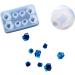 NUOBESTY Silicone Mold 3pcs Ice Cube Mold Silicone Molds Silicone Gel Mould Pendant Making Tool Ice Block Mold Crystal Cake Mold Crystal Drop Gel Mold As Shownx3pcs mediumx3pcs - Buy Online on SooperMarket.com