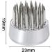 10pcs Silver Round Flower Frog Arrangers - Japanese Flower Holder for Floral Arrangement and Plant Decoration - Buy Online on SooperMarket.com