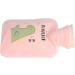 Spiral Hot Water Bottle 500ml - Cartoon Dinosaur Leak-Proof Heating Pad for Sore Muscles (Pink) - International Shipping - Buy Online on SooperMarket.com